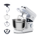 Mixer cu bol de 5.5L din inox, putere 1400W, Alb