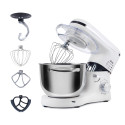 Mixer cu bol de 6L din inox, putere 1500W, Alb