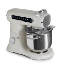 Mixer profesional, bol de 7L din inox,1800W, din Aluminiu, MB-1800-MAX PRO, Crem