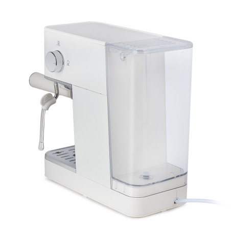 Espressor Biovita ROYAL, 1200W, 1.7L, 20 bari, carcasă inox, spumare, Alb Ivory