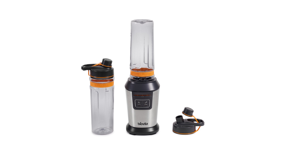 Blender Biovita Legend-800, putere 800W, cutite inox, doua vase tritan.