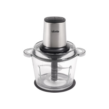 Tocător pentru alimente, 500W, 3L, vas din sticlă, cutite din inox, STORM-GLASS-3L, componente, fata