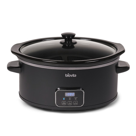 Slow cooker BUENO, 230W, 5.6L, vas ceramic, control timp și temperatură, principala