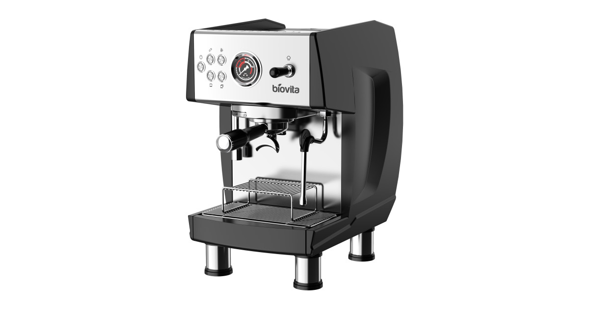 Espressor profesional, Biovita MAESTRO, 20 bari, rezervor de 3.8L, 3550W, pompă Ulka