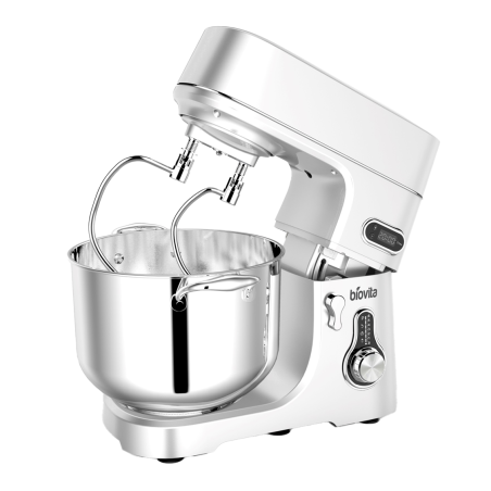 Mixer profesional cu bol din inox Biovita TITAN, 11L, 2000W, 2.5 kg de faina