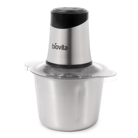 Tocător electric Biovita TORNADO-INOX, 600W, 3L, vas din inox, 6 lame inox, 2 viteze, profil